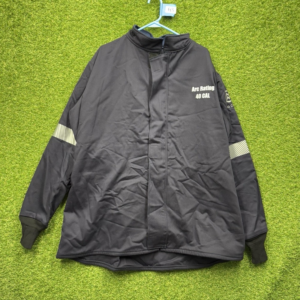 Enespro Jacket Mens XL 32 ArcGuard 40 Cal Arc Flash PPE Westex UltraSoft ATPV